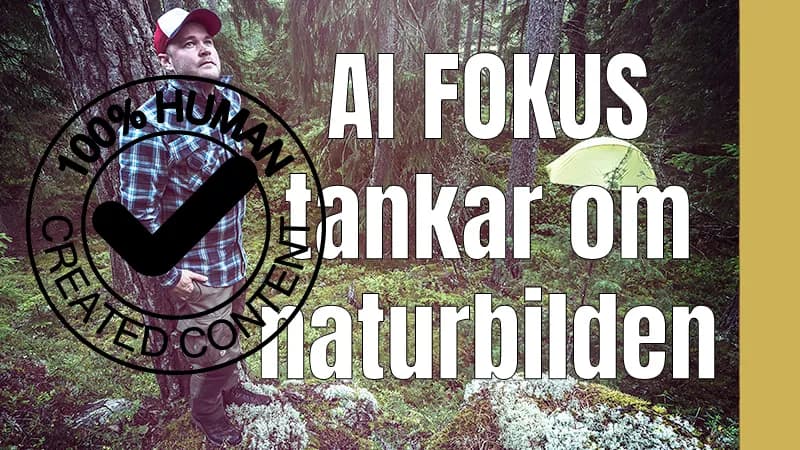 AI-genererade bilder och naturfoto – mina tankar 2023