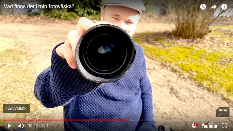 Vad har du i din kameraväska? Det här har jag!