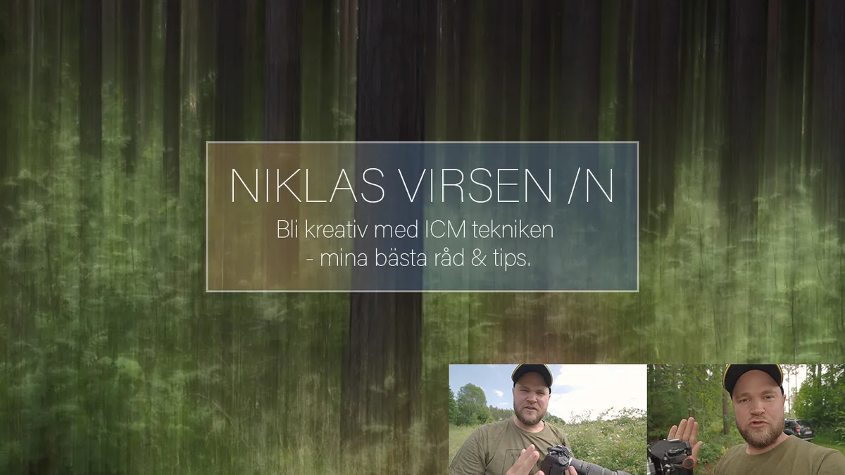 Bli kreativ med ICM tekniken – mina bästa råd & tips.