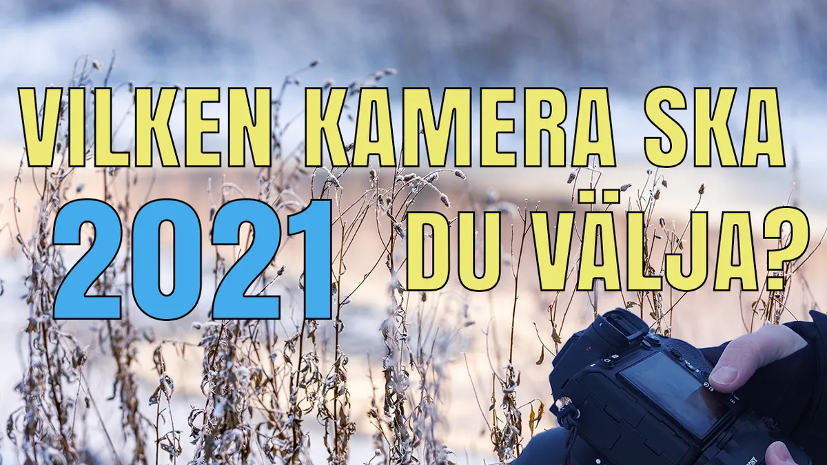Vilken kamera ska du välja 2021? – 5 råd!