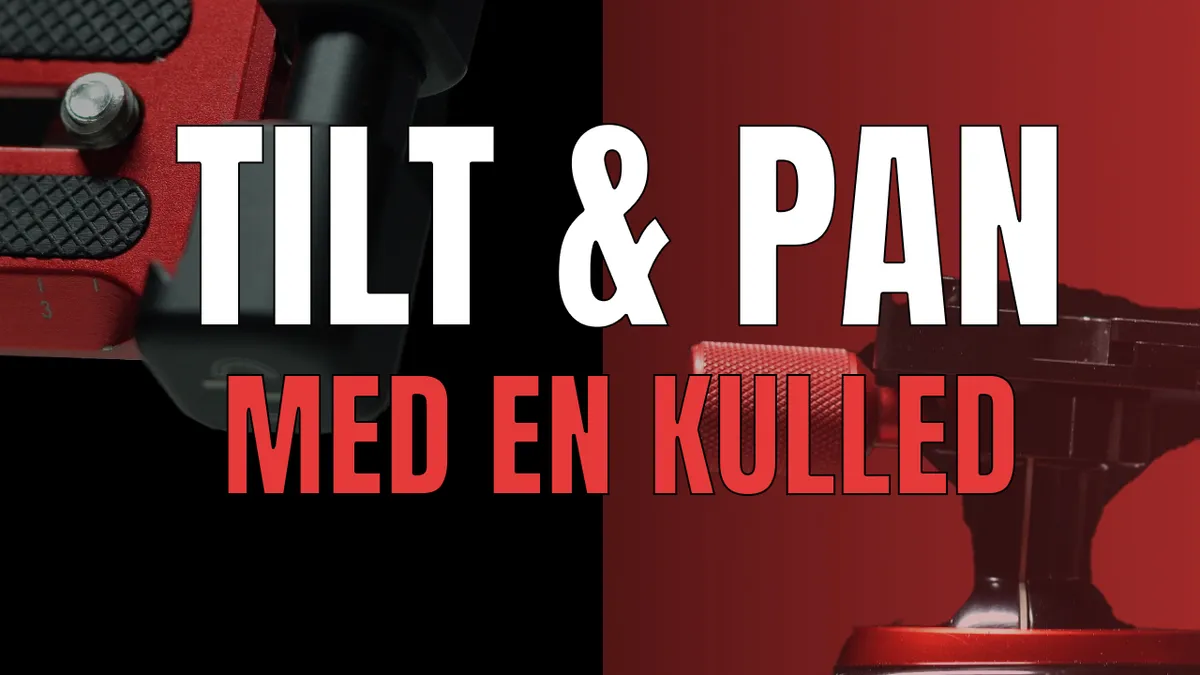 Tilt & Pan med en kulled – Uniqball.