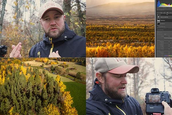 Niklas Virsen undervisar i foto och bildbehandling